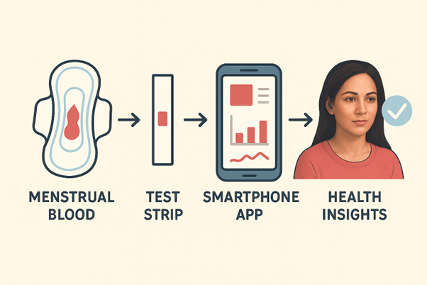 The future of women's health, AI-driven smart pads transform menstrual blood into health data