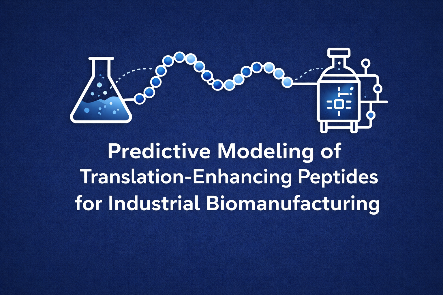 APredictive Modeling of Translation-Enhancing Peptides for Industrial Biomanufacturing