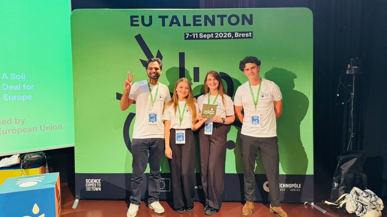 PhD Circle Member Gjylije Hoti Part of First-Prize Team at EU TalentOn 2026
